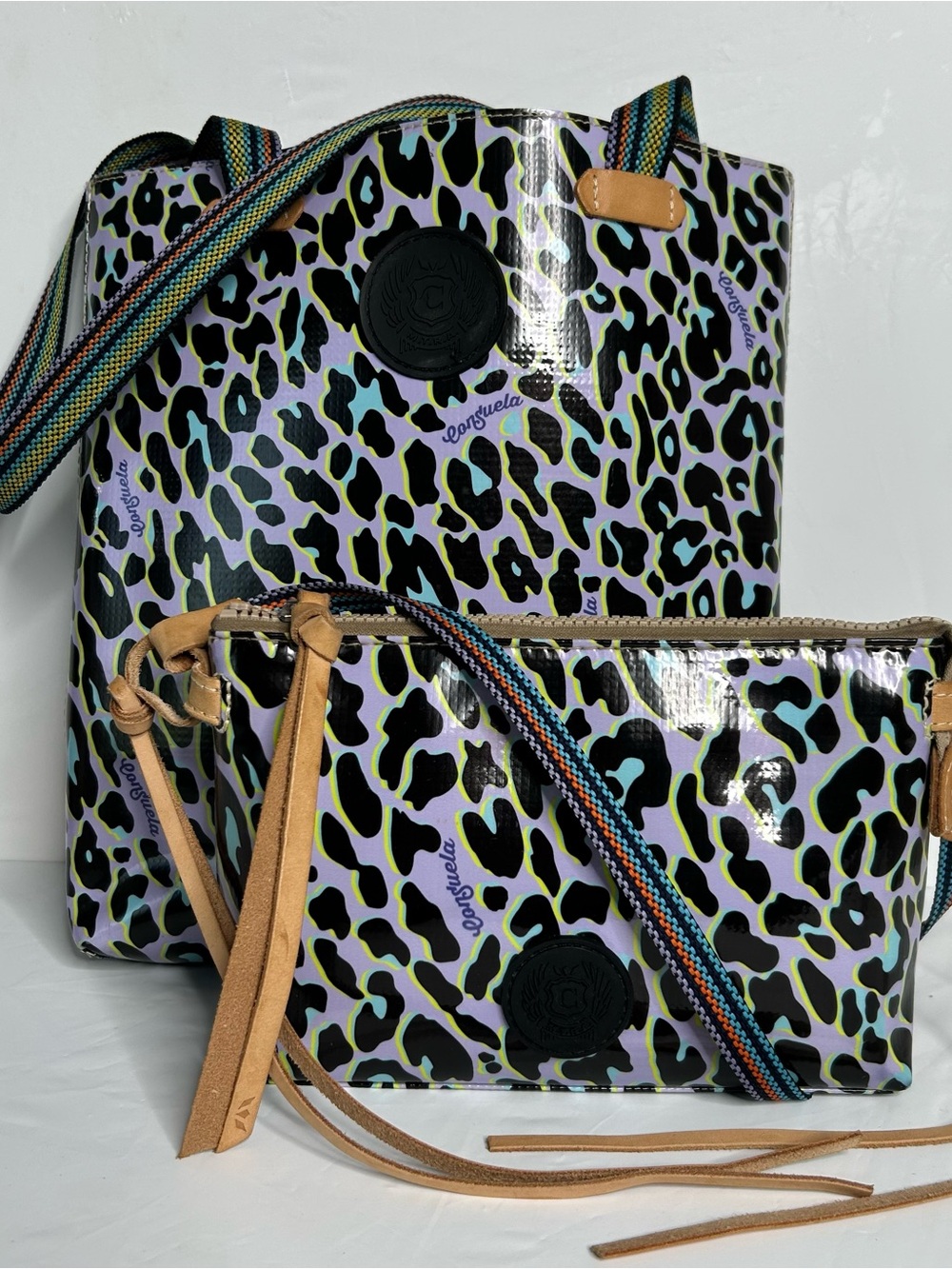 💜 Consuela Dee Dee Everyday Tote & Dee Dee Midtown Crossbody Bundle Set - Picture 2 of 15
